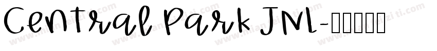 Central Park JNL字体转换